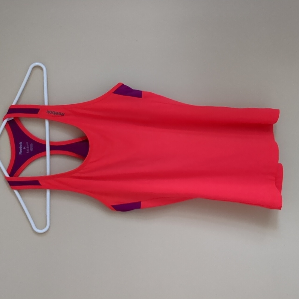 Medium Reebok Racerback Colorful Bright Tank Top Active Athletic Activewear